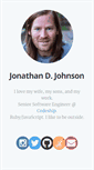 Mobile Screenshot of jondavidjohn.com